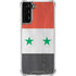 Syria Flag Distressed Galaxy S22 Plus Clear Case